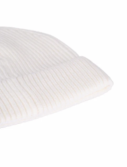 Шапка тканевая молочная - фото 2 - Miraton