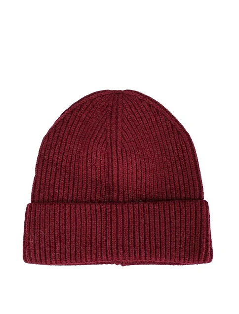 Шапка тканевая бордовая - фото 1 - Miraton