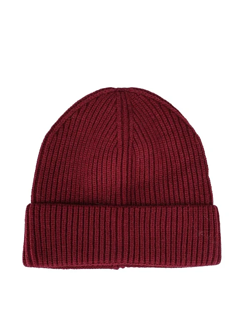 Шапка тканевая бордовая - фото 2 - Miraton