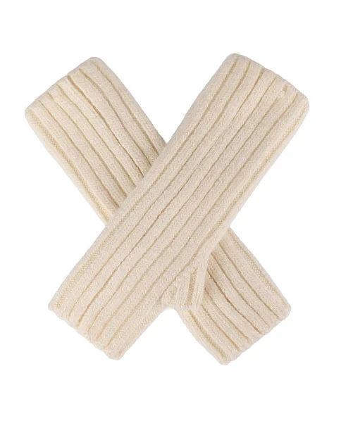 Рукавички тканинні молочні - фото 2 - Miraton