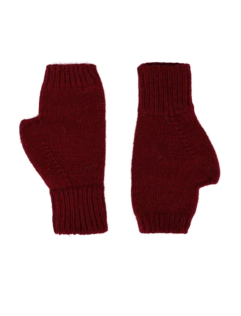 Рукавички тканинні бордові - фото 1 - Miraton