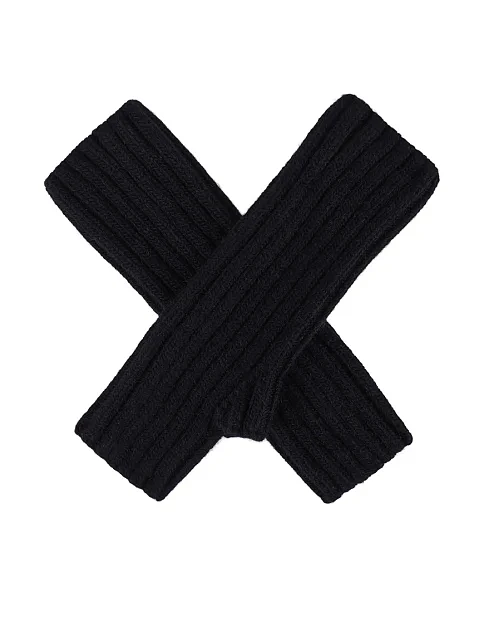 Рукавички тканинні чорні - фото 4 - Miraton