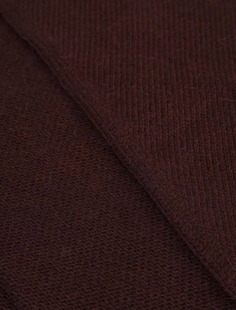 Шарф тканинний коричневий - фото 2 - Miraton