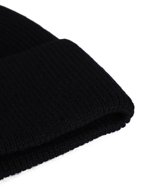 Шапка тканевая черная - фото 3 - Miraton