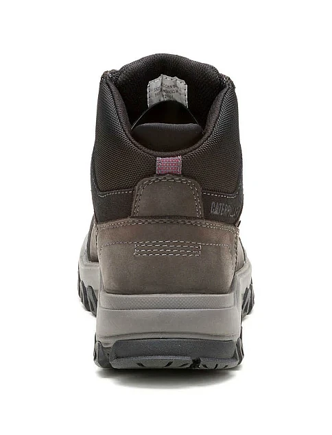 Чоловічі черевики з нубуку коричневі - фото 4 - Miraton