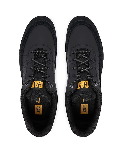 Чоловічі кросівки з екошкіри чорні - фото 2 - Miraton