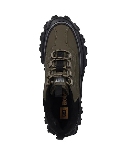 Кроссовки из экокожи зеленые - фото 2 - Miraton