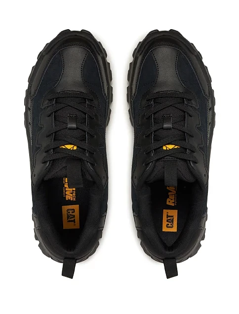 Чоловічі кросівки з екошкіри чорні - фото 5 - Miraton