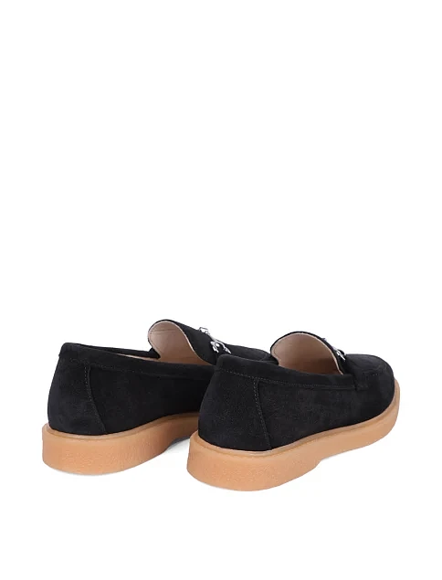 Женские слиперы Attizzare велюровые черные - фото 4 - Miraton