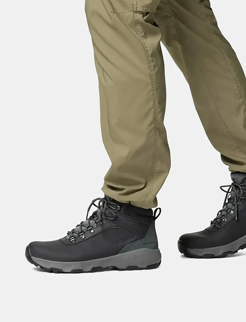 Чоловічі черевики Columbia Newton Wander текстильні чорні - фото 2 - Miraton