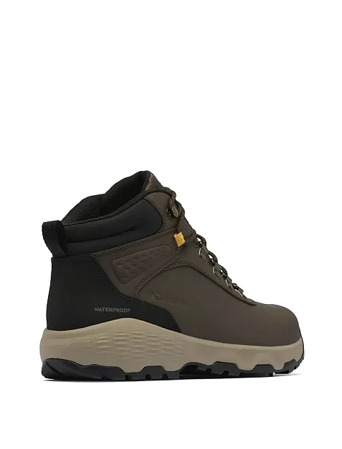 Чоловічі черевики Columbia Burnsider Waterproof з нубуку коричневі - фото 4 - Miraton