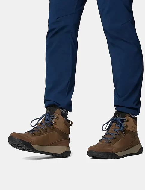 Чоловічі черевики Columbia Burnsider Waterproof текстильні руді - фото 2 - Miraton