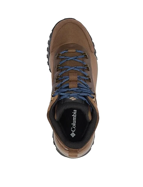 Чоловічі черевики Columbia Burnsider Waterproof текстильні руді - фото 6 - Miraton