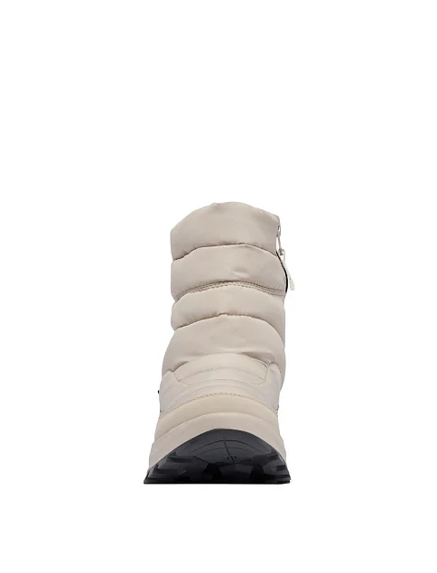 Жіночі дутики Columbia SNOWTROT текстильні молочного кольору - фото 6 - Miraton