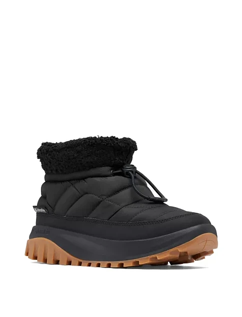 Жіночі дутики Columbia Snowtrot текстильні чорні - фото 2 - Miraton