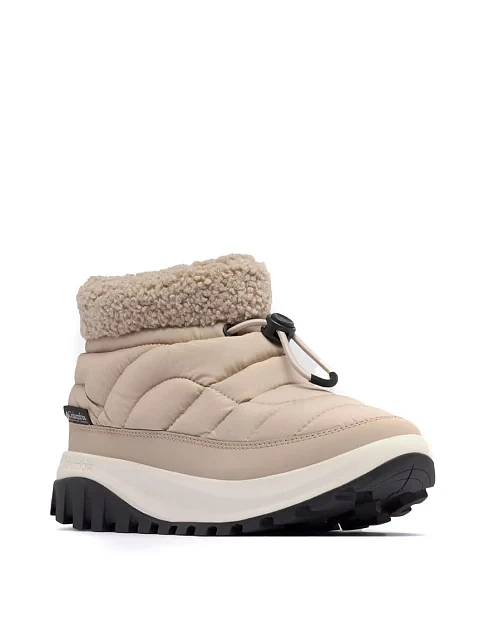 Жіночі дутики Columbia текстильні молочного кольору - фото 3 - Miraton