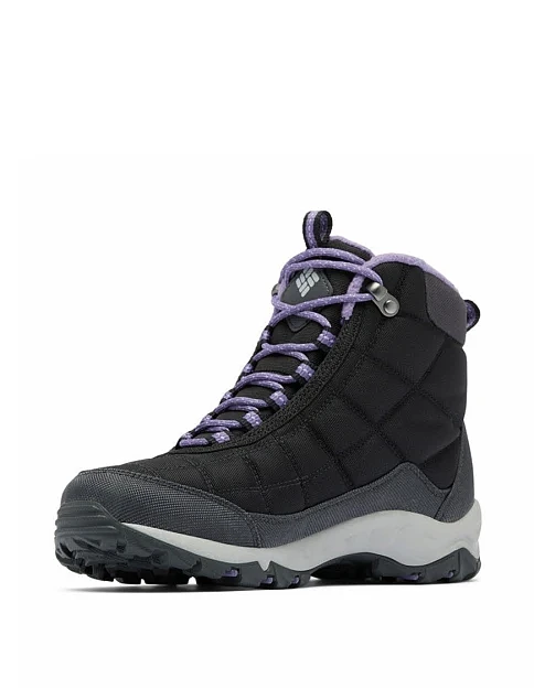 Жіночі черевики Columbia Firecamp текстильні чорні - фото 3 - Miraton