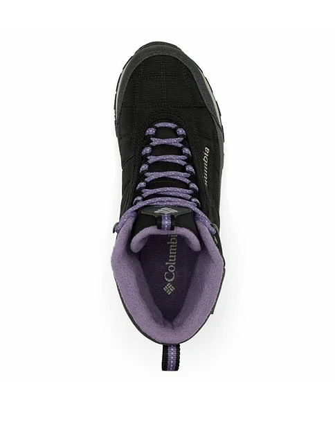 Жіночі черевики Columbia Firecamp текстильні чорні - фото 7 - Miraton