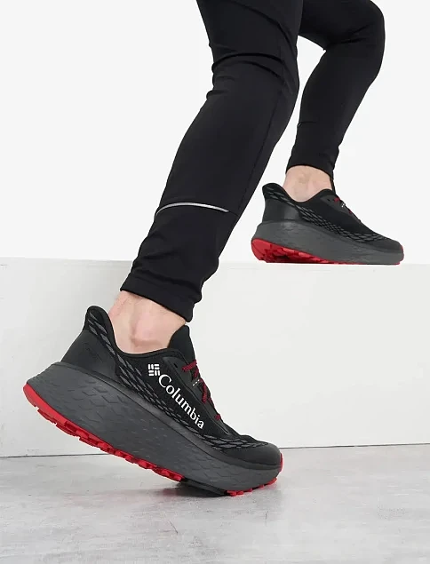 Мужские кроссовки Columbia Konos Trillium ATR текстильные черные - фото 2 - Miraton