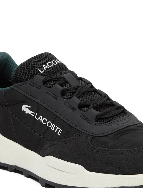 Жіночі кросівки Lacoste Elite Active замшеві чорні - фото 6 - Miraton