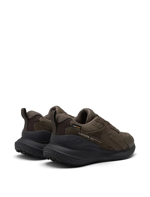 Чоловічі кросівки Lacoste L003 Evo замшеві коричневі - фото 3 - Miraton