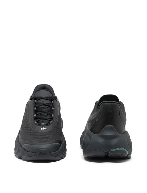 Мужские кроссовки Lacoste Spinor текстильные черные - фото 5 - Miraton