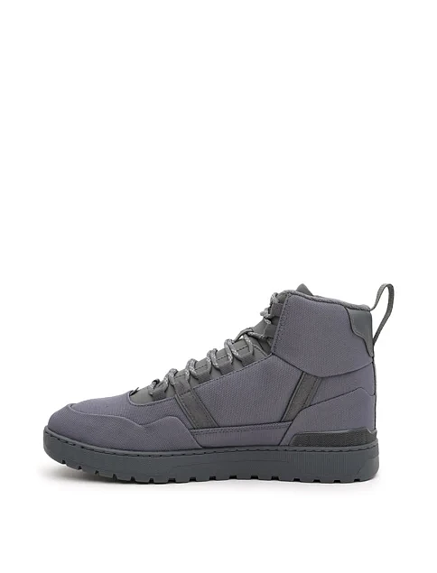 Чоловічі черевики Lacoste T-Clip Winter Mid текстильні сірі - фото 2 - Miraton