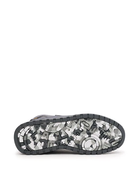 Чоловічі черевики Lacoste T-Clip Winter Mid текстильні сірі - фото 5 - Miraton