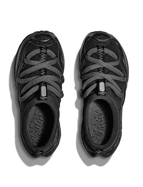 Женские дутики Hoka Ora Primo текстильные черные - фото 2 - Miraton