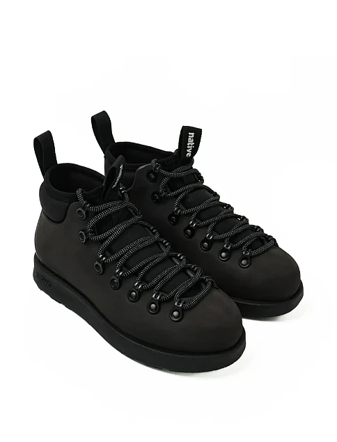 Ботинки Native Fitzsimmons Citylite Bloom резиновые черные - фото 2 - Miraton