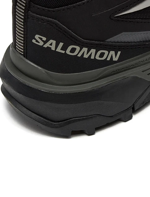 Чоловічі черевики Salomon X ULTRA 360 MID GORE-TEX з екошкіри чорні - фото 6 - Miraton