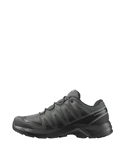 Чоловічі кросівки Salomon X-Adventure Recon GTX M з екошкіри чорні - фото 2 - Miraton