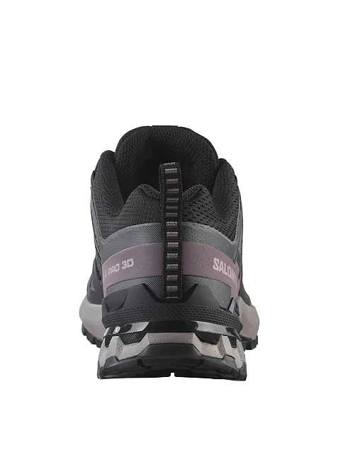 Жіночі кросівки Salomon XA PRO 3D V9 з екошкіри сірі - фото 4 - Miraton