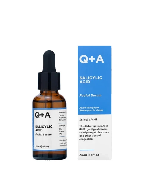 Сыворотка для лица с салициловой кислотой Q+A Salicylic Acid Facial Serum, 30 мл - фото 3 - Miraton