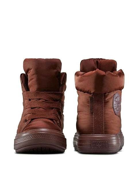 Жіночі дутики Converse Chuck Taylor All Star Elements текстильні бордові - фото 6 - Miraton