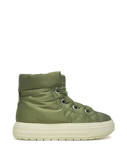 Жіночі дутики Converse Chuck Taylor All Star Elements Boot High Top Surplus текстильні зелені - фото 1 - Miraton