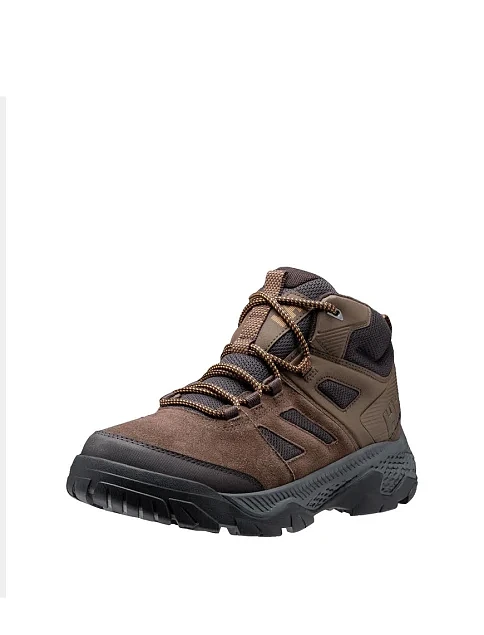 Мужские ботинки замшевые коричневые - фото 3 - Miraton