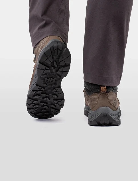 Мужские ботинки замшевые коричневые - фото 8 - Miraton