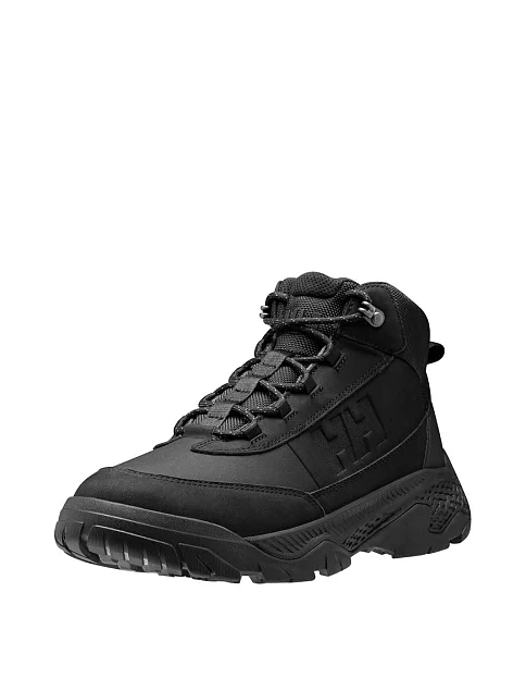 Мужские ботинки кожаные черные - фото 3 - Miraton