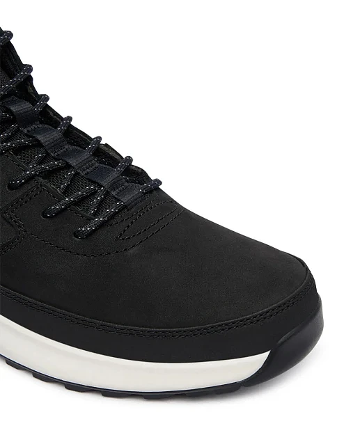 Мужские ботинки кожаные черные - фото 6 - Miraton