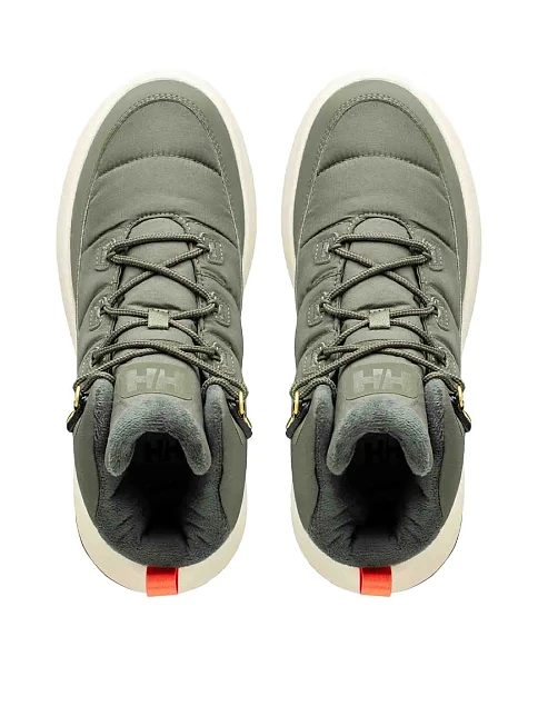 Женские дутики текстильные зеленые - фото 4 - Miraton