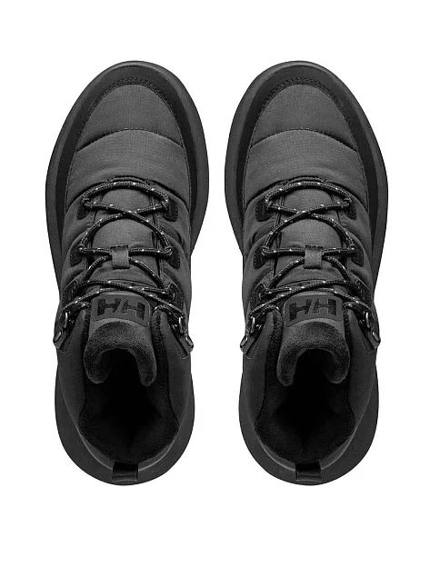 Женские дутики текстильные черные - фото 4 - Miraton