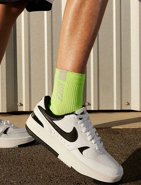 Жіночі кеди Nike COURT VISION шкіряні білі - фото 8 - Miraton