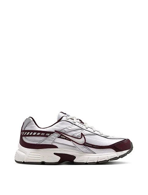 Женские кроссовки Nike Initiator кожаные бордовые - фото 1 - Miraton