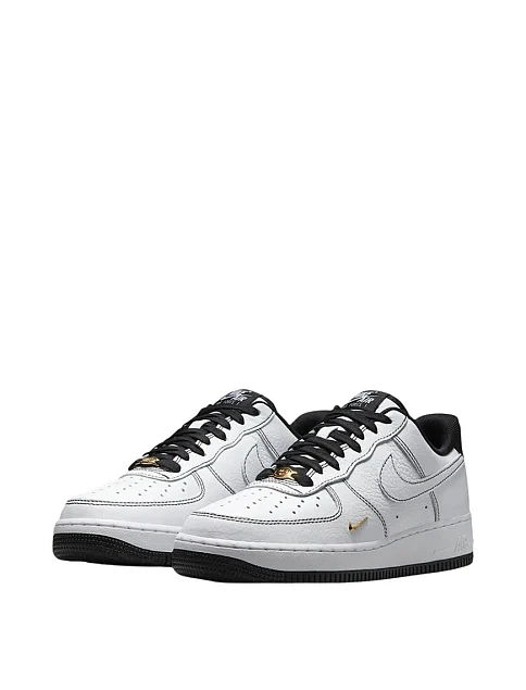 Женские кеды Nike Air Force 1 '07 Mini Jewel кожаные белые - фото 3 - Miraton
