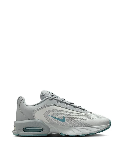 Мужские кроссовки Nike Air Max Fire из экокожи серые - фото 1 - Miraton