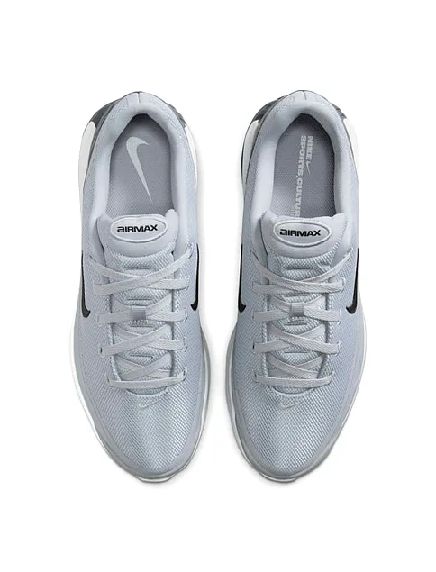 Мужские кроссовки Nike Air Max Bia из экокожи серые - фото 4 - Miraton