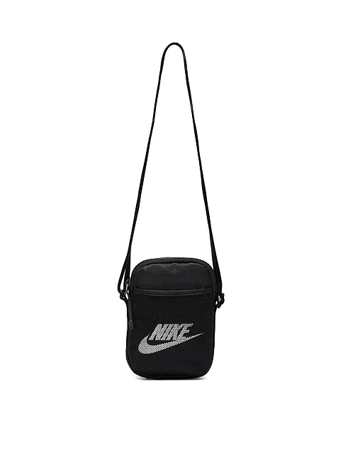 Сумка мессенджер текстильная черная - фото 1 - Miraton