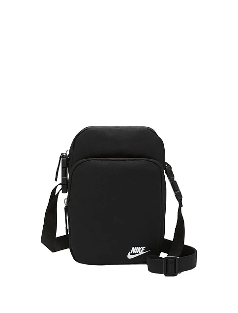 Сумка кросс-боди Nike текстильная черная - фото 1 - Miraton