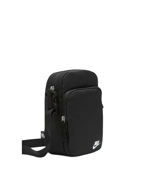 Сумка кросс-боди Nike текстильная черная - фото 4 - Miraton